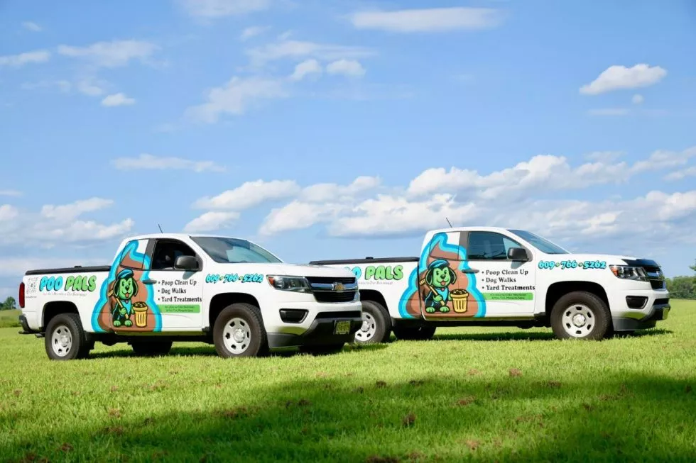 Poo Pals NJ service trucks serving Central and South Jersey